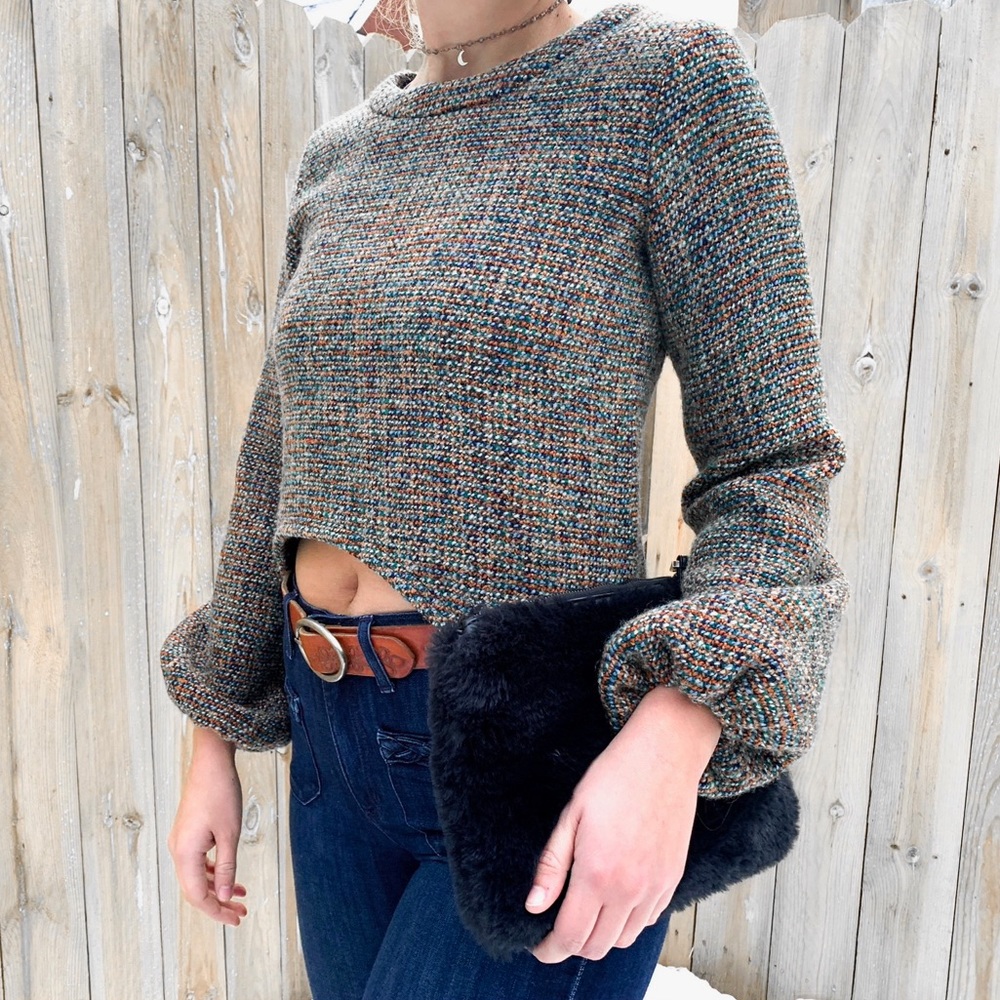 Asymmetrical sweater